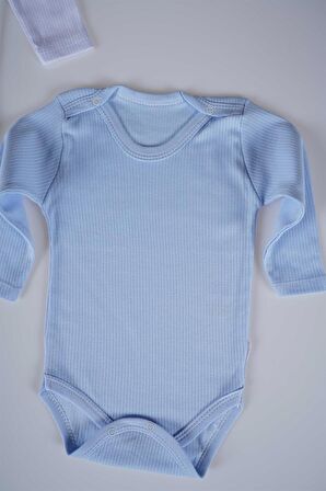 YENİ SEZON KIZ ERKEK BEBEK ÇOCUK UZUN KOL PAMUK FİTİLLİ BADİ ZIBIN