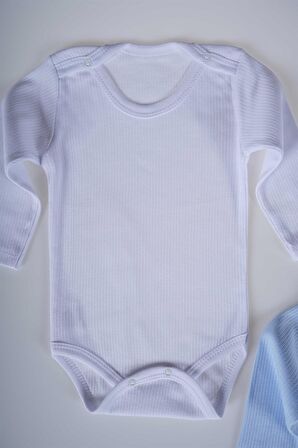 YENİ SEZON KIZ ERKEK BEBEK ÇOCUK UZUN KOL PAMUK FİTİLLİ BADİ ZIBIN