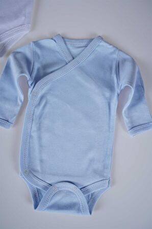 YENİ SEZON KRUVAZE PAMUK BEBEK BADİ ZIBIN