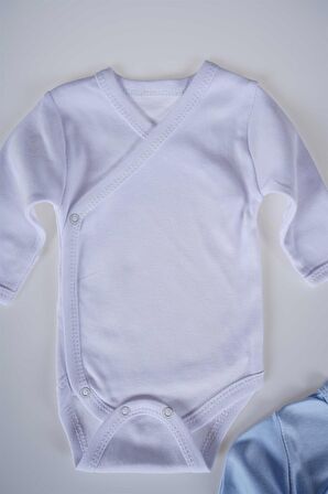 YENİ SEZON KRUVAZE PAMUK BEBEK BADİ ZIBIN