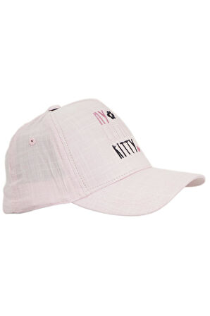 KİTTİ Y24240-10 KIZ ÇOCUK 4-8 YAŞ PAMUK ŞAPKA