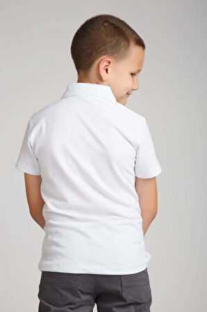 Kız Erkek Çocuk  Kısa Kol Okul Lakos