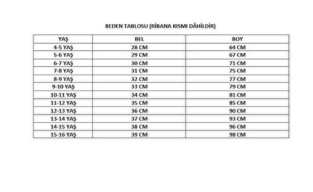 KIZ ERKEK PAÇA RİBANALI OKUL EŞOFMAN ALTI