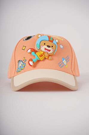 KİTTİ ERKEK ÇOCUK 2-5 YAŞ FİGÜR MODELLİ ŞAPKA