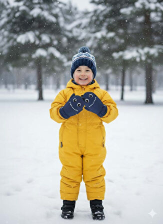 KİTTİ 420-13 1-3 YAŞ KAR KAYAK ELDİVENİ