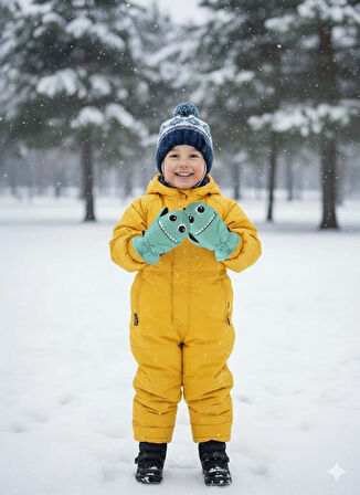 KİTTİ 420-13 1-3 YAŞ KAR KAYAK ELDİVENİ