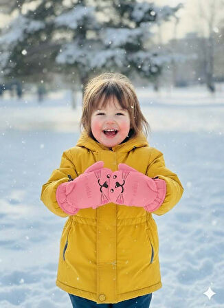 KİTTİ 420-11 1-3 YAŞ KAR KAYAK ELDİVENİ