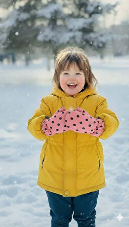 KİTTİ 420-12 1-3 YAŞ KAR KAYAK ELDİVENİ