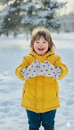 KİTTİ 420-12 1-3 YAŞ KAR KAYAK ELDİVENİ