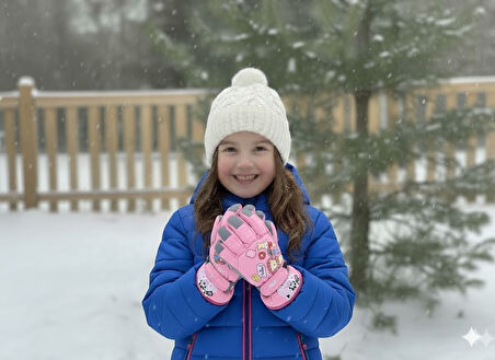 KİTTİ 421-11 4-7 YAŞ KAR KAYAK ELDİVENİ