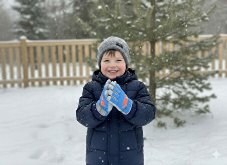 KİTTİ 421-14 4-7 YAŞ KAR KAYAK ELDİVENİ