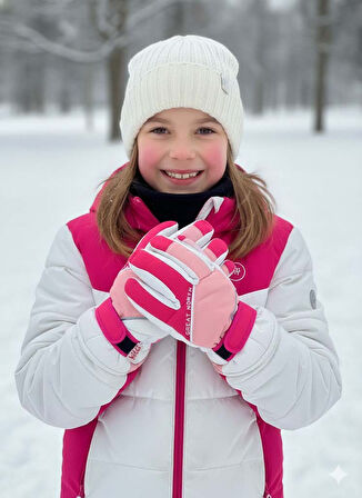 KİTTİ 422-14 9-14 YAŞ KAR KAYAK ELDİVENİ