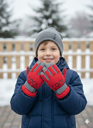 KİTTİ 422-17 9-14 YAŞ KAR KAYAK ELDİVENİ