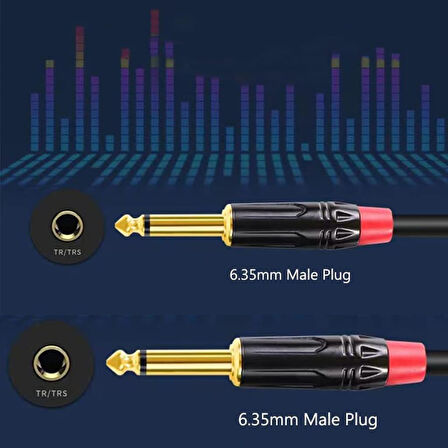 6.3 mm Mono Enstürman Kablo 3 metre