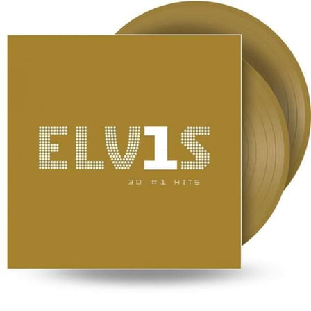 Elvis Presley - Elvis 30 #1 Hits "Gold Vinly"  (2  Plak)