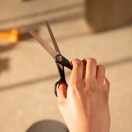 Fiskars Kedi ve Köpek Tüy İnceltme ve Tıraş Makası