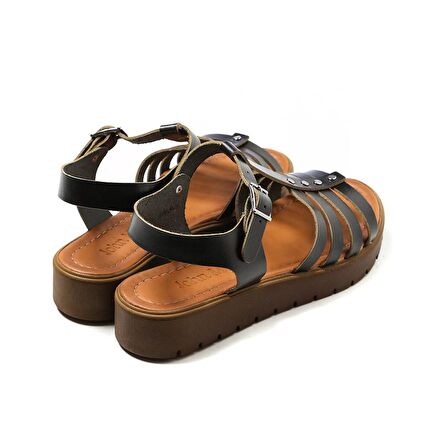 Kadın Sandalet SR-R10000JOHN MAY SİYAH