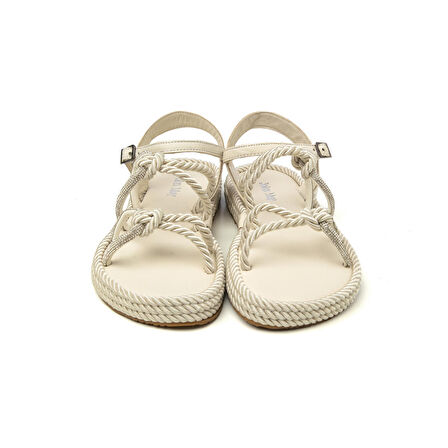 Kadın Sandalet MAR-23Y-178-K2.600 John May BEYAZ