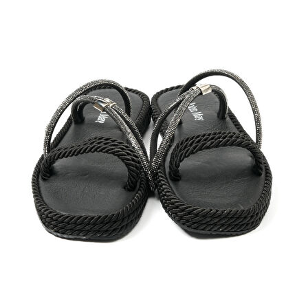 Kadın Sandalet MAR-23Y-178-K3.701 John May SİYAH