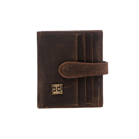 TH Bags  Erkek Cüzdan & Kartlık TH-WS9075CR CRAZY KAHVE