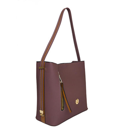 TH Bags  Kadın Omuz Çantası TH-YK13308 SOMON-TABA