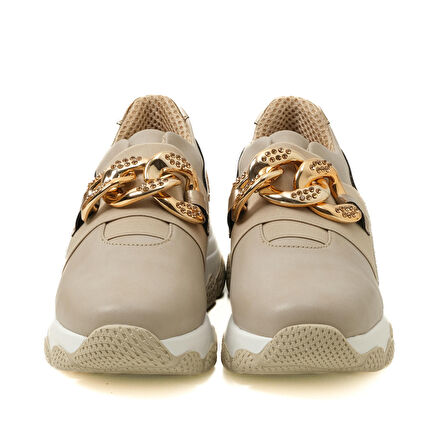 Kadın Dolgu Taban Ayakkabı 9R4660 Comart 4660 MIC NAP BEI  VER PE TO PL Beige