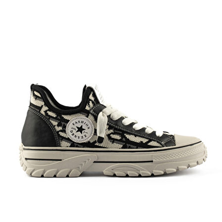 Kadın Sneaker ( Günlük) 24Y332-1 SY Guja Siyah