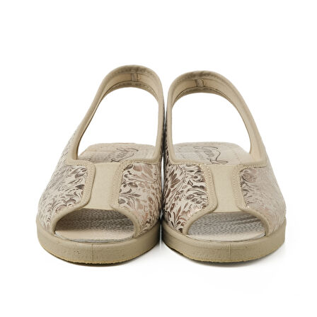 Kadın Sandalet 983 Green Life STRETCH WOMEN'S FOOTWEAR Beige