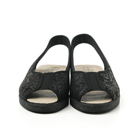 Kadın Sandalet 983 Green Life STRETCH WOMEN'S FOOTWEAR Black