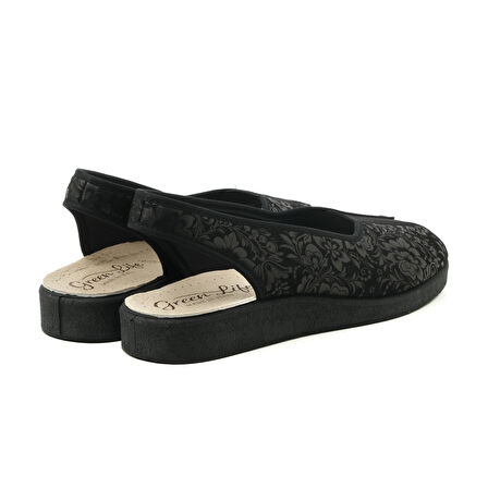 Kadın Sandalet 983 Green Life STRETCH WOMEN'S FOOTWEAR Black