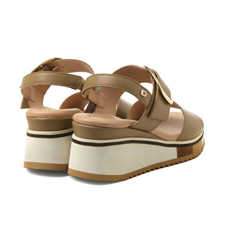 Kadın Sandalet 2F5126DP Donna Serena TOMAIA 5126 DP Cuoio