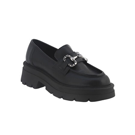 Kadın Oxford ( Klasik) 4M5469 Comart TOM ART 5469 SOFT Pelle Nero