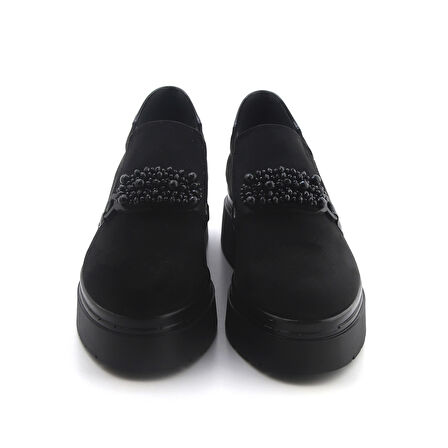 Kadın Oxford ( Klasik) 2C5538 Comart 5538 Camoscio Nero