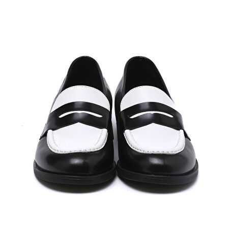 Kadın Oxford ( Klasik) 6A5333 MP Comart 5333 MP Vitello RY Nero/White
