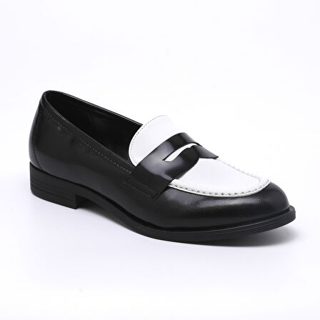 Kadın Oxford ( Klasik) 6A5333 MP Comart 5333 MP Vitello RY Nero/White