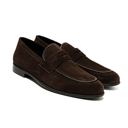 Erkek Oxford ( Klasik) MO-20700A044-25400 Giuseppe Mengoni Kahve Süet