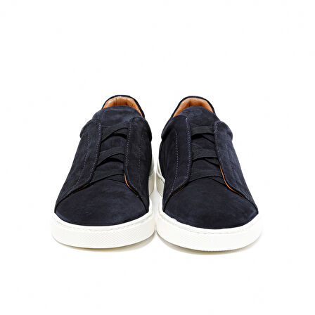 Erkek Sneaker ( Günlük) MO-15100A235-15100 Giuseppe Mengoni Lacivert Süet
