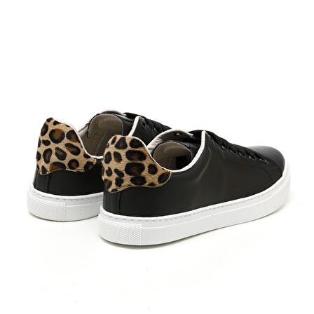 Kadın Sneaker ( Günlük) MAR-25Y-209-02 John May Siyah-Leopar