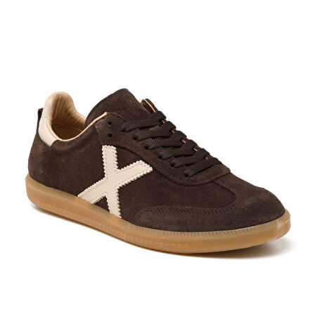 Kadın Sneaker ( Günlük) RC-25Y-088-M-VADE John May Kahve Süet-Bej Deri
