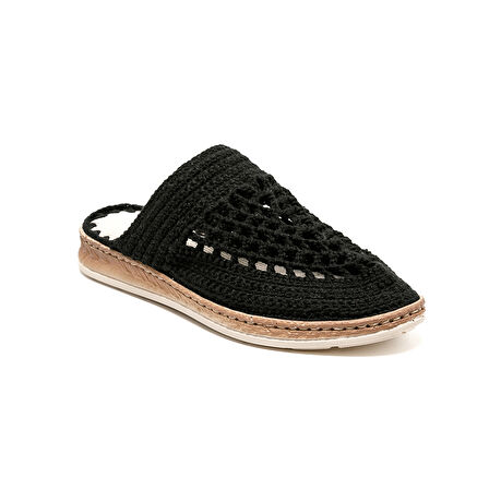 Kadın Terlik BBS_JMY John May Knitwear Slippers Black