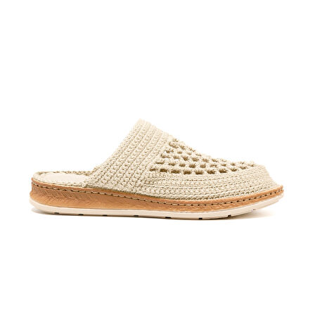 Kadın Terlik BBS_JMY John May Knitwear Slippers Cream
