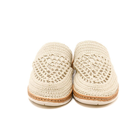 Kadın Terlik BBS_JMY John May Knitwear Slippers Cream