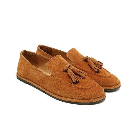 Kadın Oxford ( Klasik) RC-25Y-093-R1316 John May Taba Süet