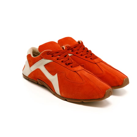 Kadın Sneaker ( Günlük) RC-25Y-187-MIU1005 John May Oranj Süet-Bej Cilt
