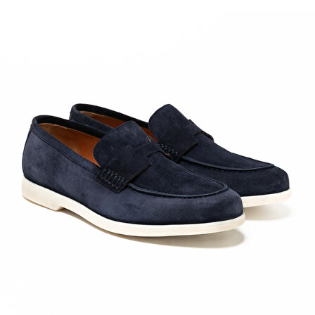 Erkek Oxford ( Klasik) MO-16500A250-16500 Giuseppe Mengoni Güçlü Lacivert Süet