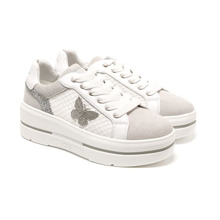 Kadın Sneaker ( Günlük) 185552DM Donna Serena 5552DM White Silver