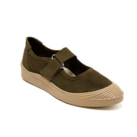 Kadın Sneaker ( Günlük) MAR-25Y-238-1031 John May Haki Nubuk