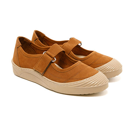 Kadın Sneaker ( Günlük) MAR-25Y-238-1031 John May Taba Nubuk
