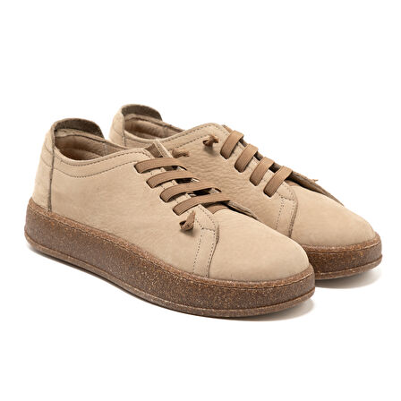 Kadın Sneaker ( Günlük) MAR-25Y-235-404 John May Toprak Nubuk