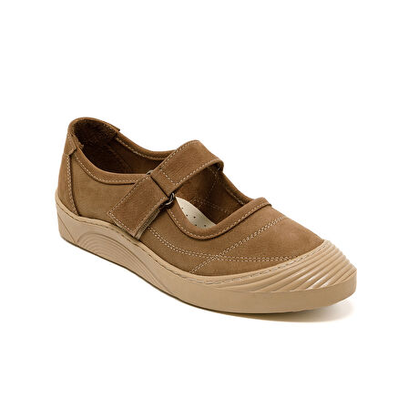 Kadın Sneaker ( Günlük) MAR-25Y-238-1031 John May Toprak Nubuk